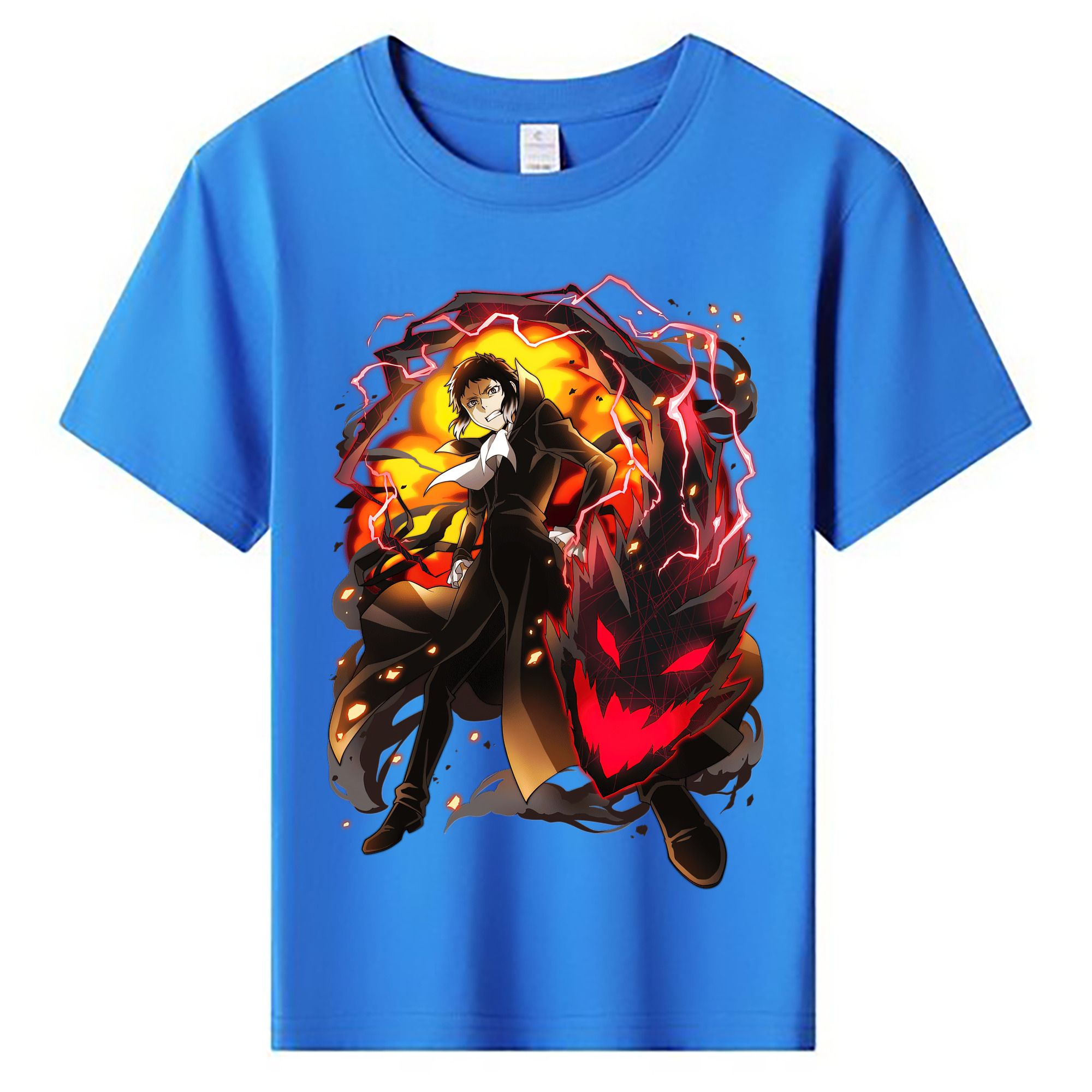（画像用） 文豪ストレイドッグス Bungo Stray Dogs 綿100％キッズTシャツ（フロントプリント）